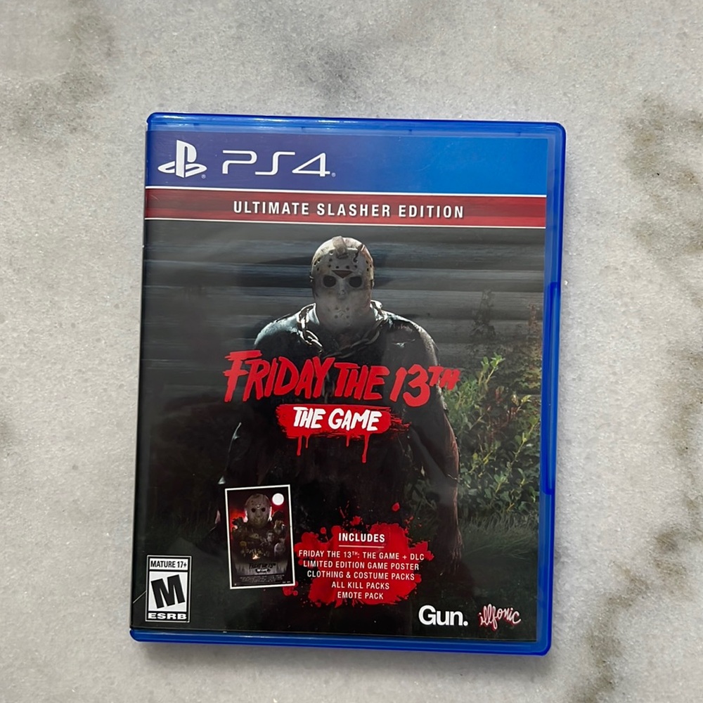 PS4 Game Friday The 13th The Game “Ultimate Slasher Edition”